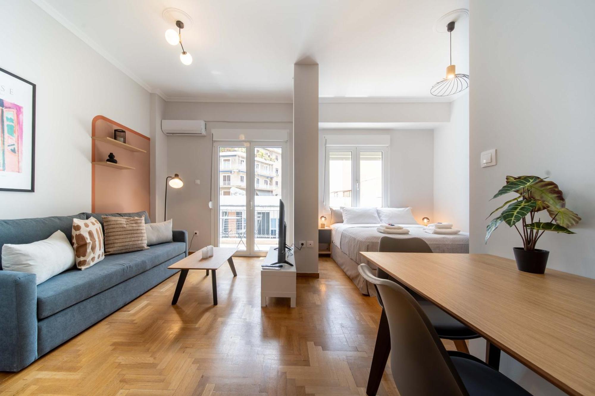 Aris123 By Smart Cozy Suites - Apartments In The Heart Of Athens - 5 Minutes From Metro - Available 24Hr 外观 照片